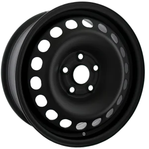Envy Wheels – NX4 STEEL WHEEL – Black – 16″x6.5″ 46mm – All weather Wheels – NX45659